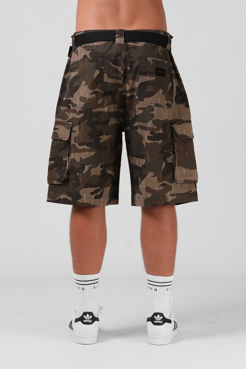 Baggy Cargo Short - Army