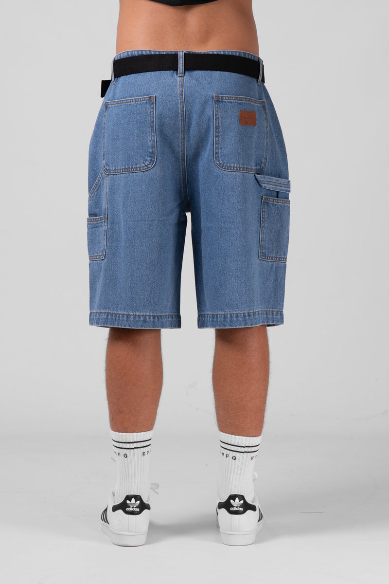 Denim Work Short - Classic Blue