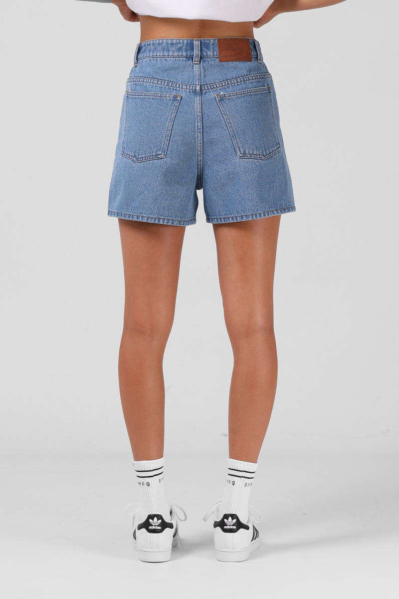 90s Denim Short - Classic Blue