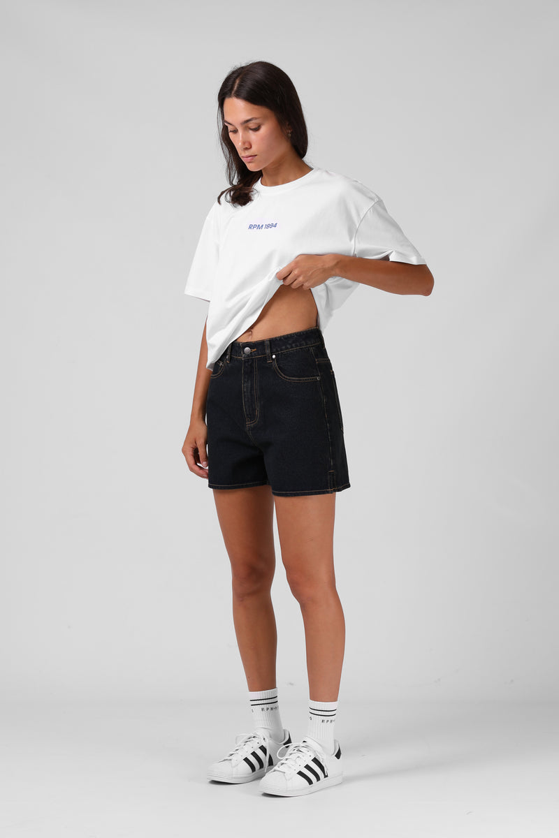 90s Denim Short - Indigo