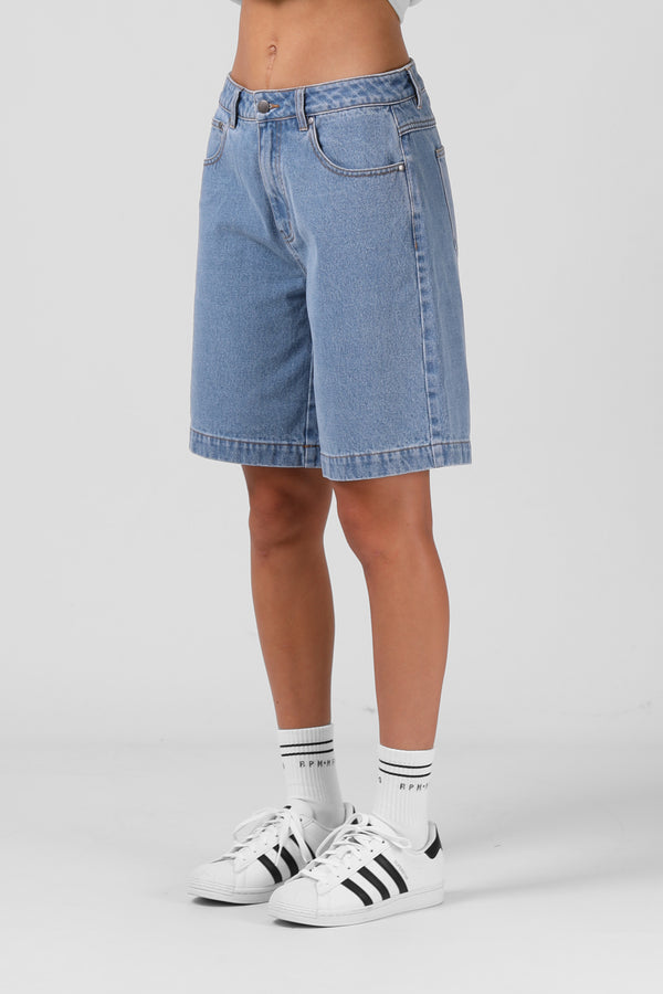 Denim Jort - Classic Blue
