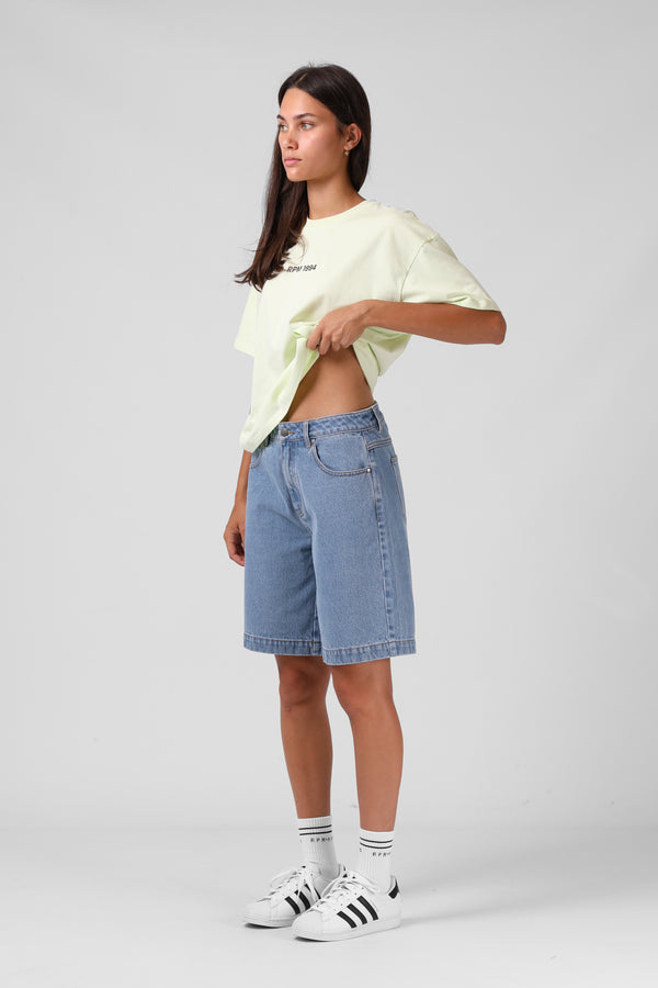 Denim Jort - Classic Blue