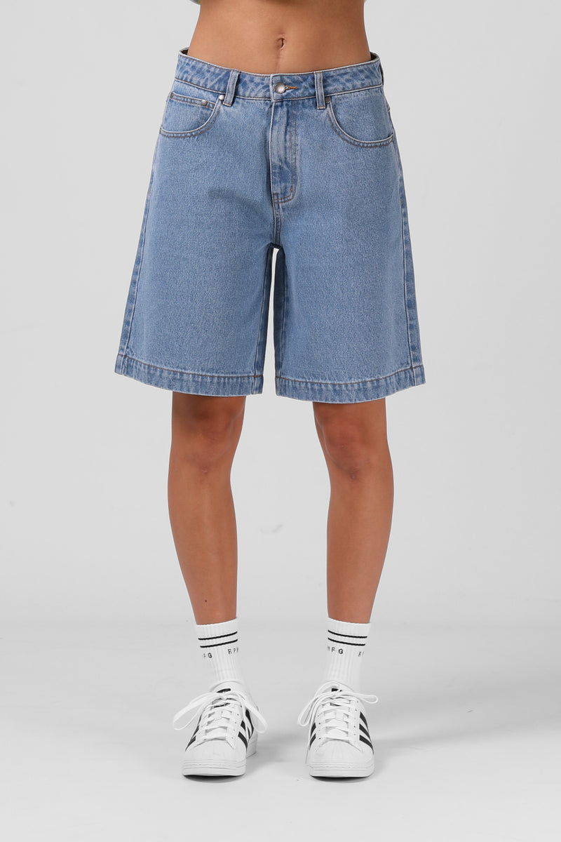 Denim Jort - Classic Blue