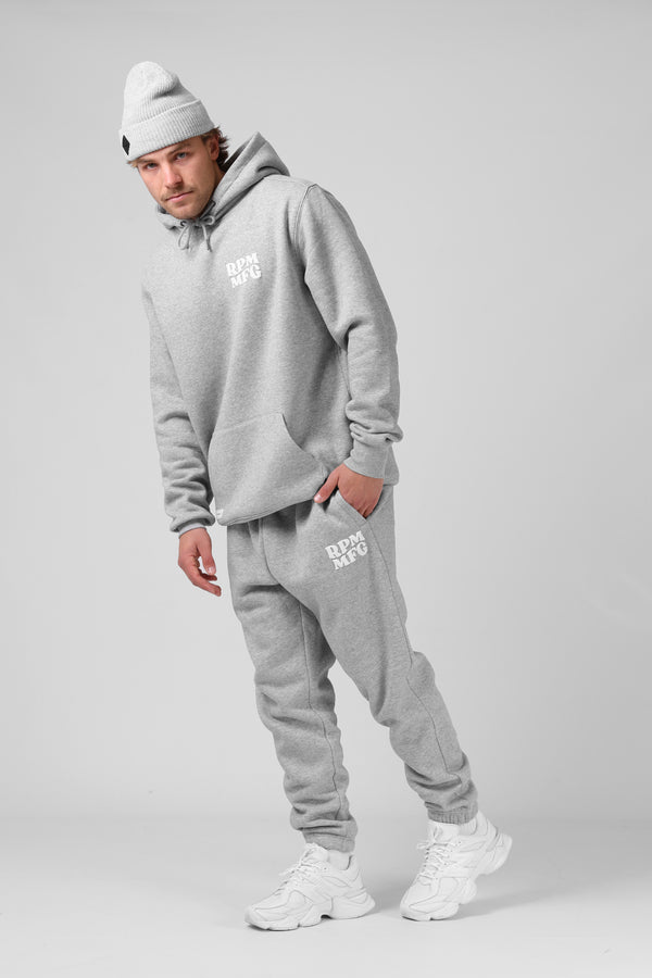 Wavy Hood - Grey Marl