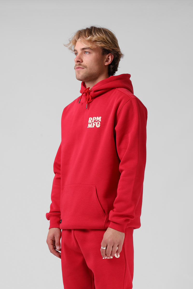 Wavy Hood - Red