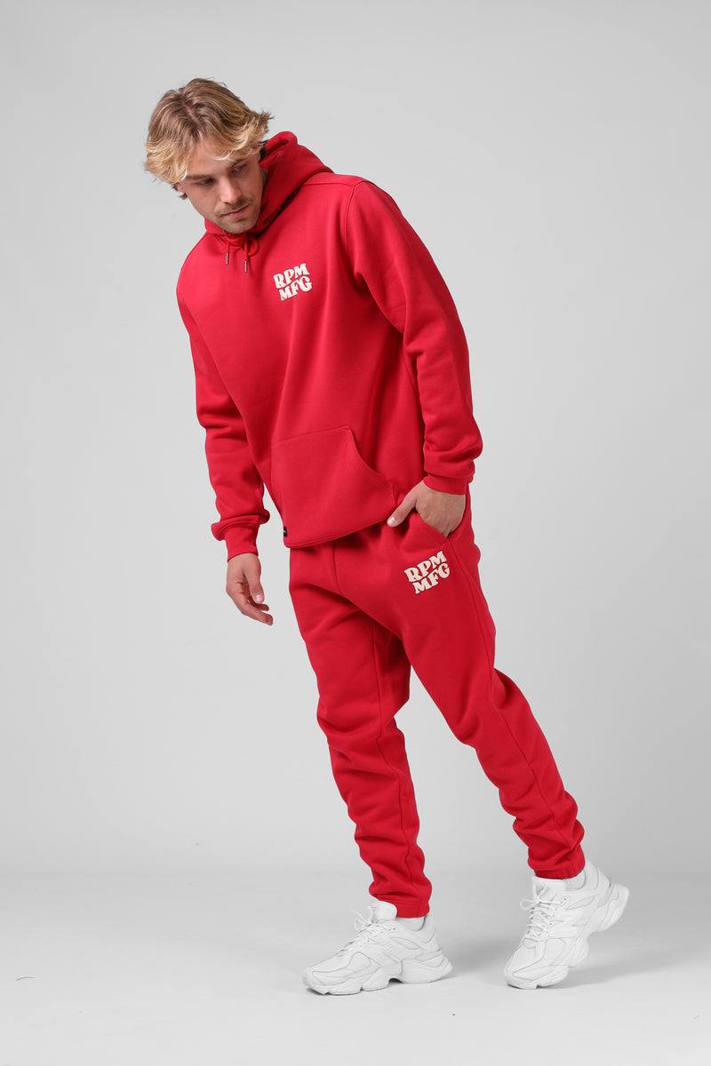 Wavy Hood - Red