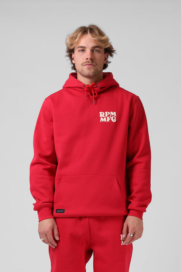 Wavy Hood - Red