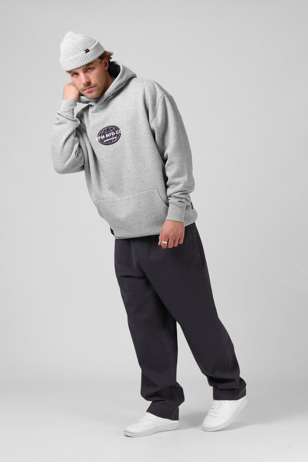 World Wide Box Hood - Grey Marl