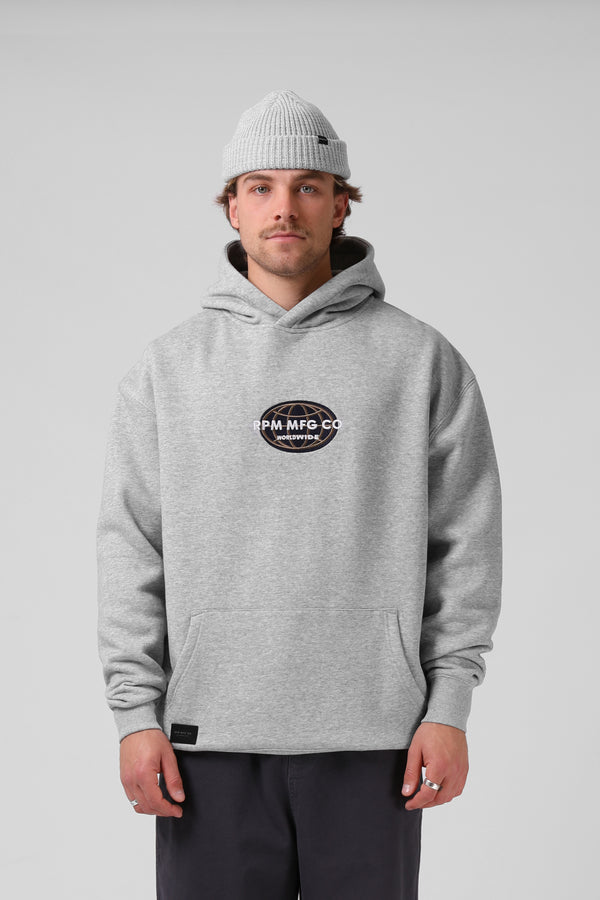 World Wide Box Hood - Grey Marl