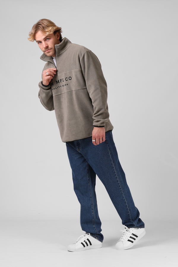 Polar 1/4 Zip Sweater - Fog