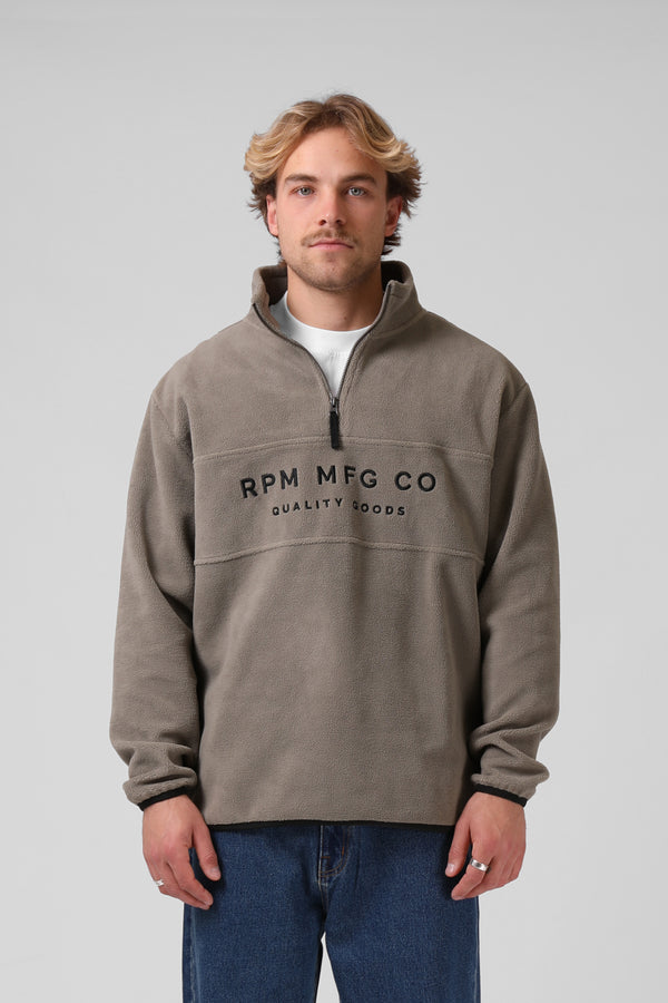 Polar 1/4 Zip Sweater - Fog