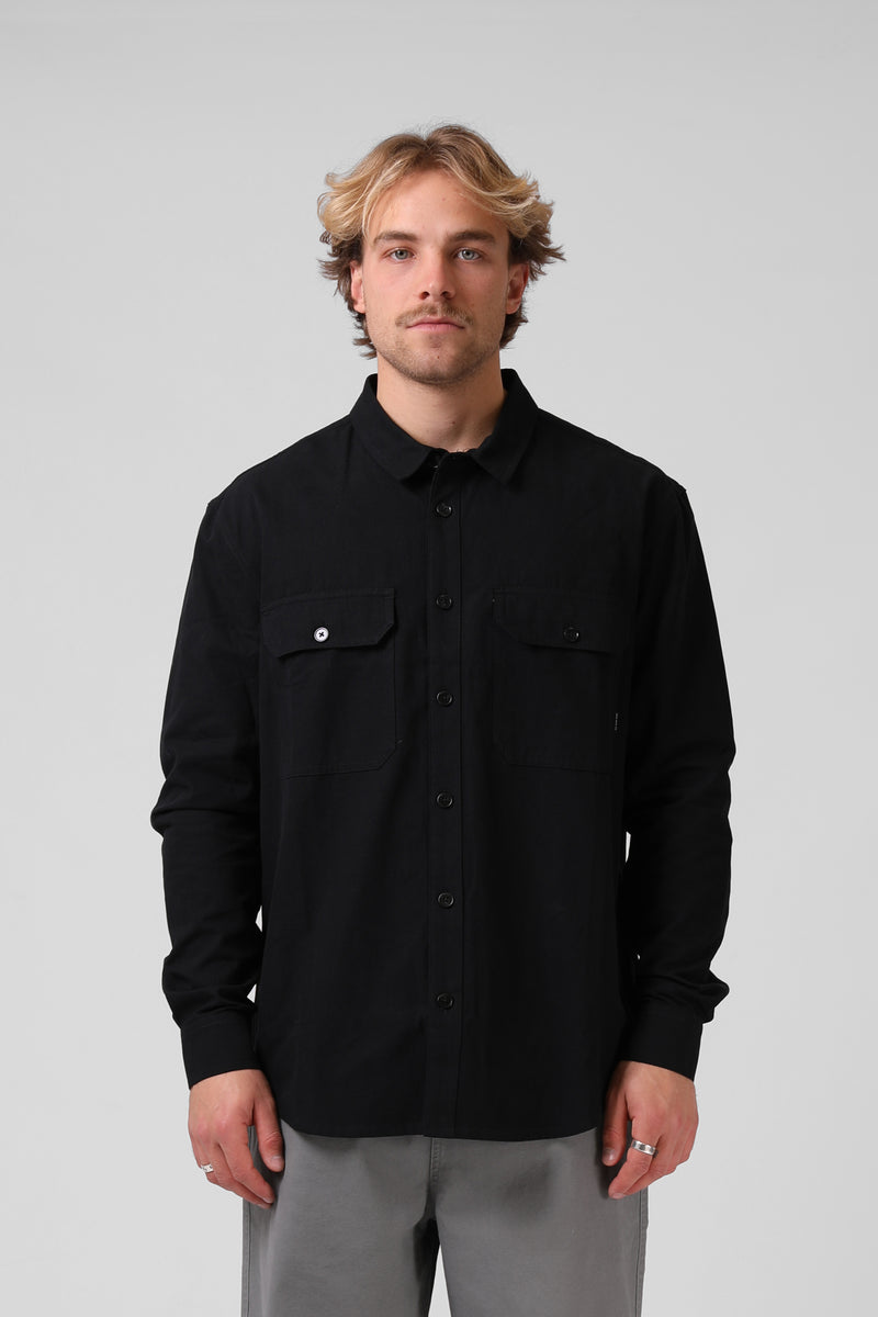 Drill Shirt - Black