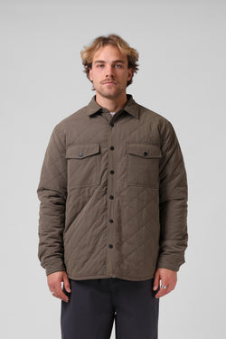 Quilted Jacket - Khaki