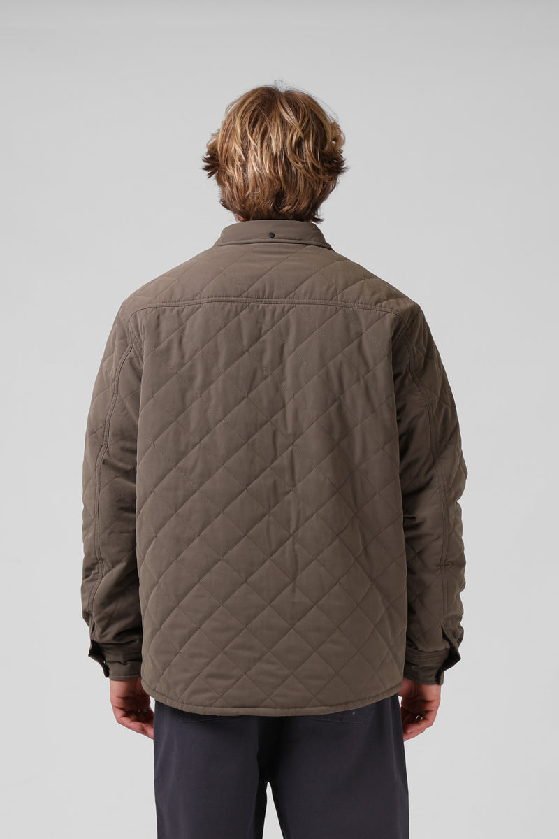 Quilted Jacket - Khaki