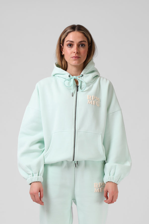 Zip Thru Hood - Mint