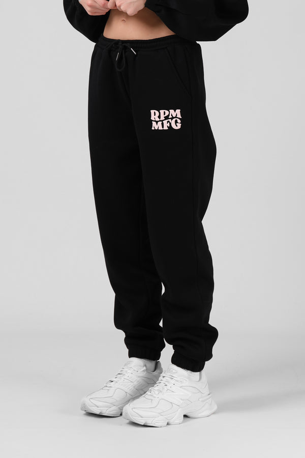Baggy Track Pant - Black