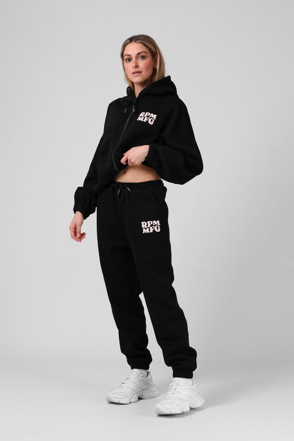 Baggy Track Pant - Black