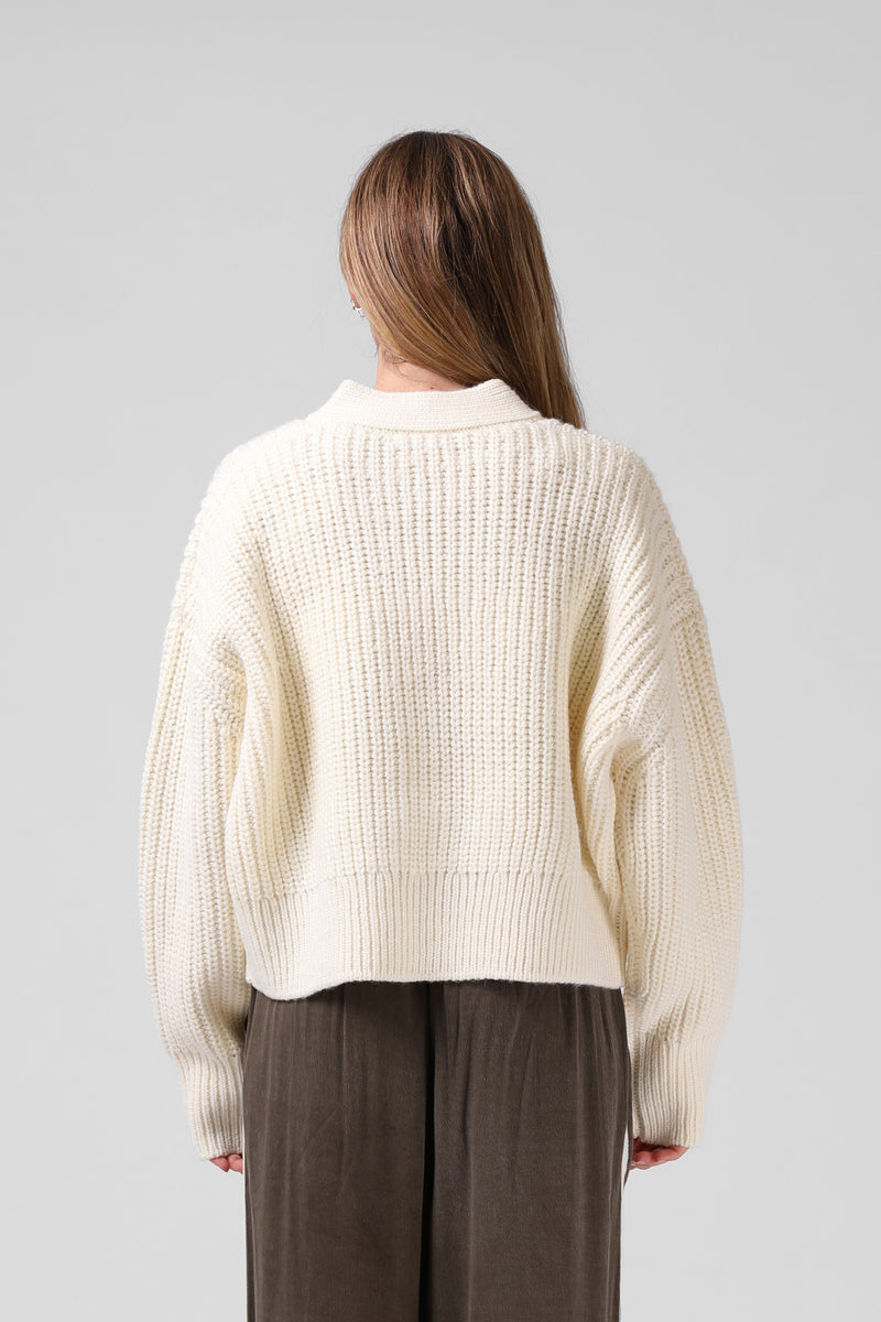 Chunky Cardigan - Cream