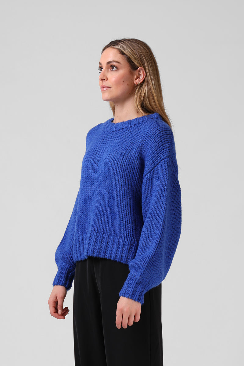 Monroe Knit - Cobalt Blue