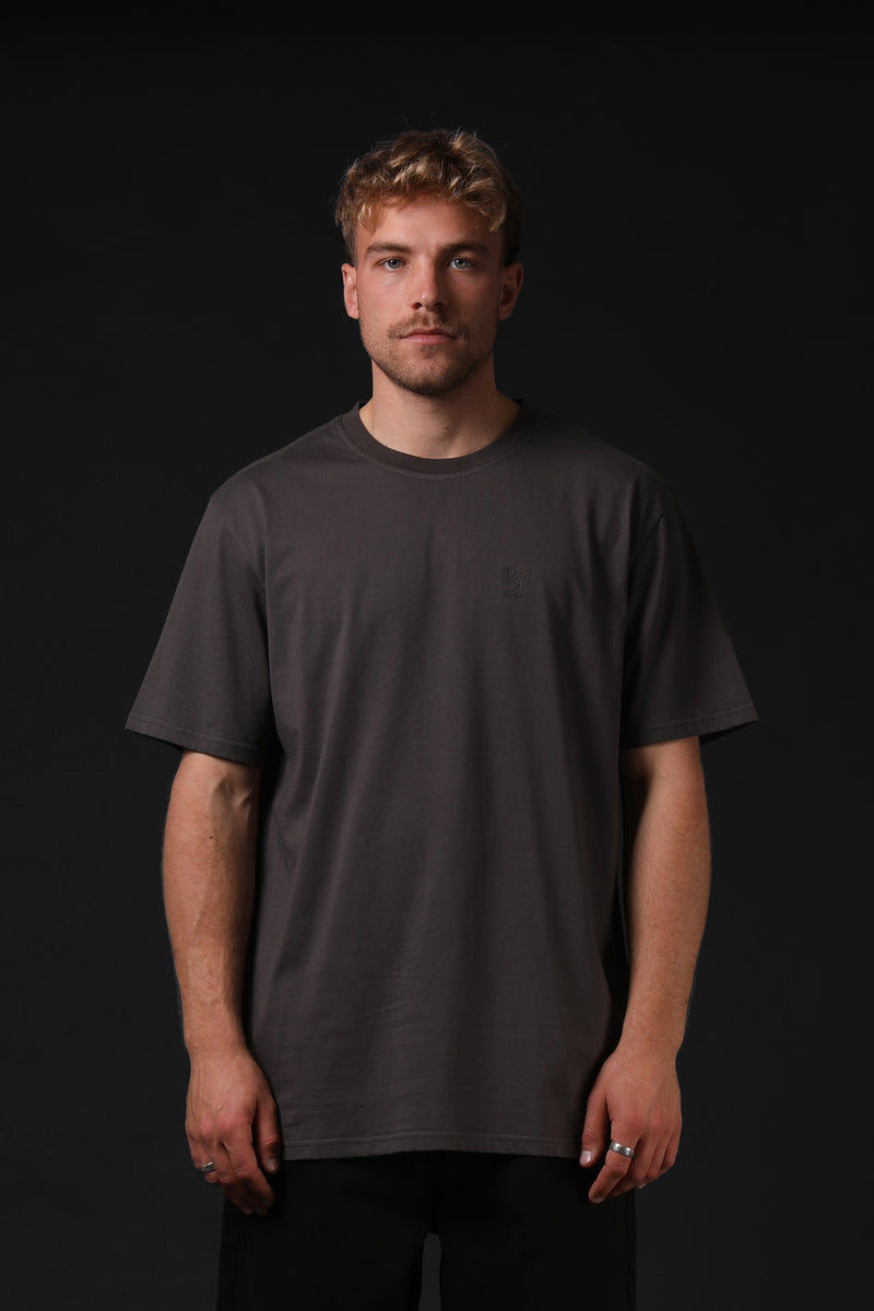 Staple Tee V2 - Washed Black
