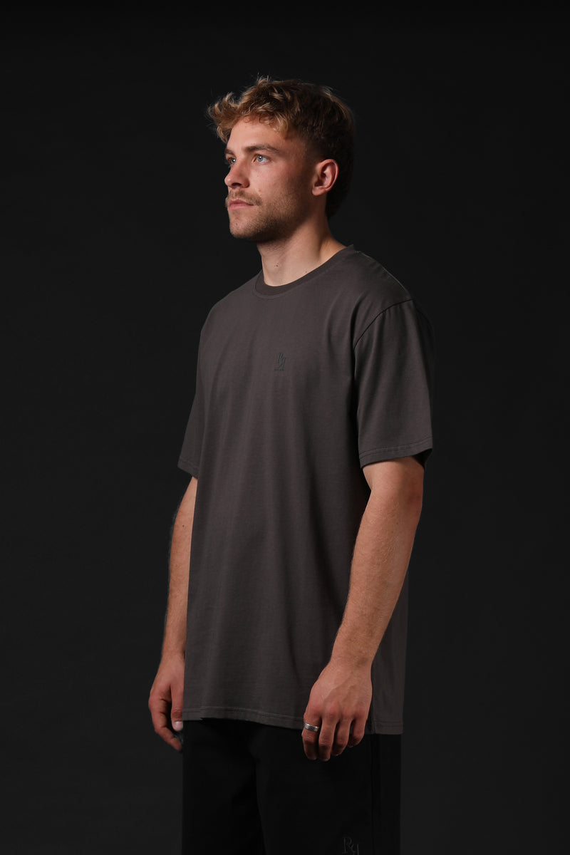 Staple Tee V2 - Washed Black