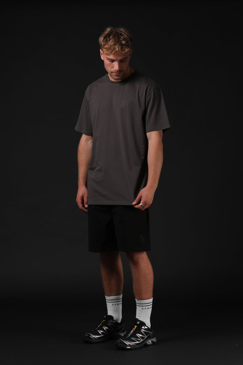 Staple Tee V2 - Washed Black