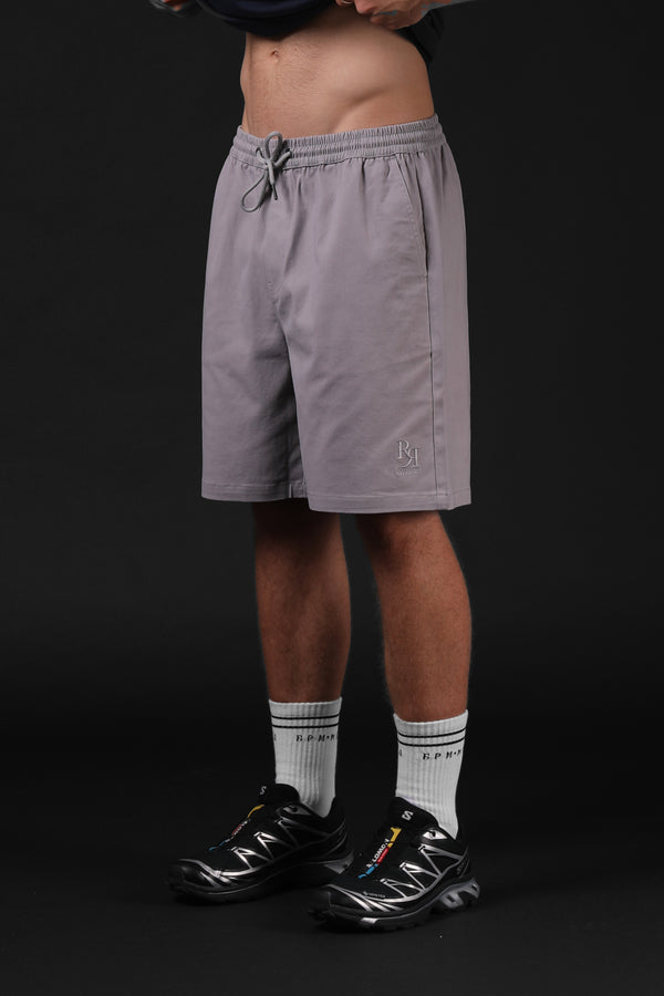 Staple Short - Silver Gray