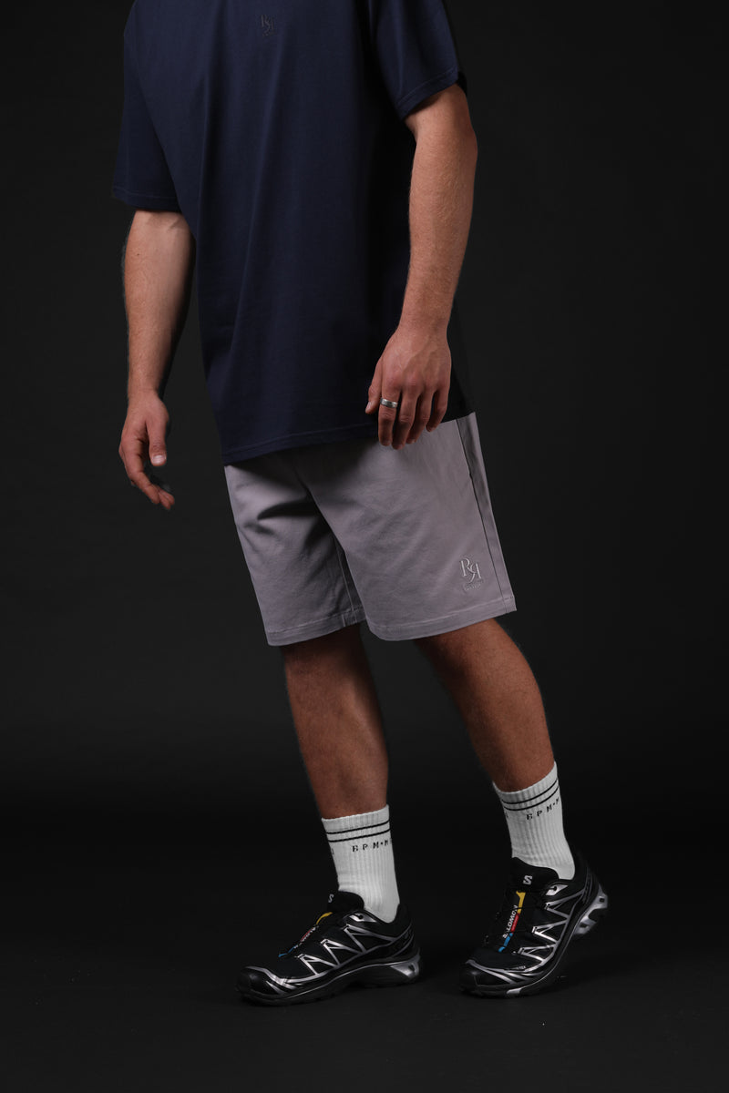 Staple Short - Silver Gray
