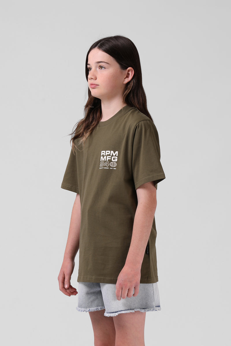 Globe Y. Tee - Olive