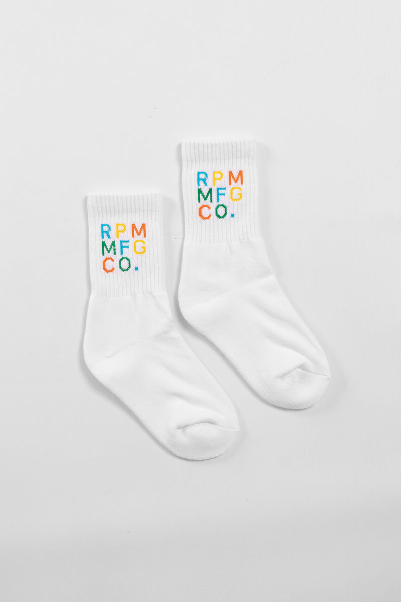 Youth Sock 3 Pack - White