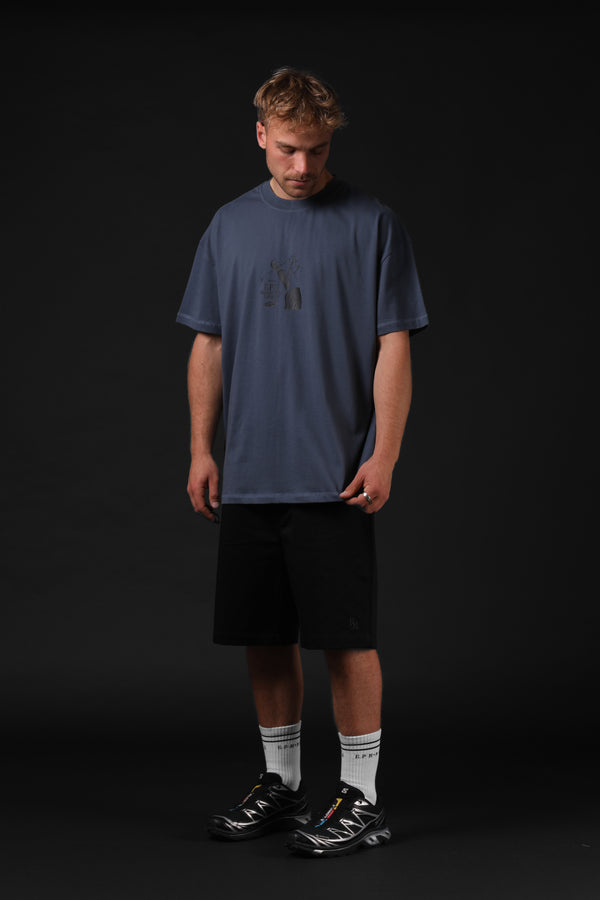 19th Club OS Tee - Slate Blue