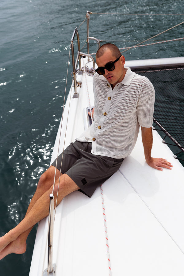 Crochet Shirt - Natural