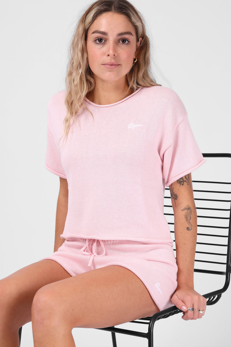 Knit Top - Baby Pink
