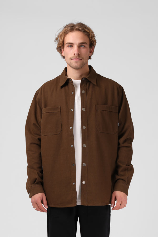 Canvas Jacket - Brown