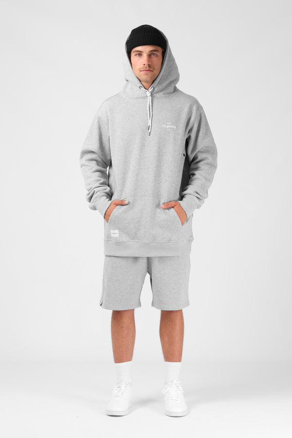 Hike Hood - Grey Marl